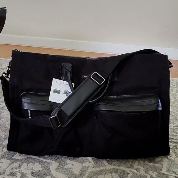 Hook Albert Bags Hook Albert Twill And Leather Garment